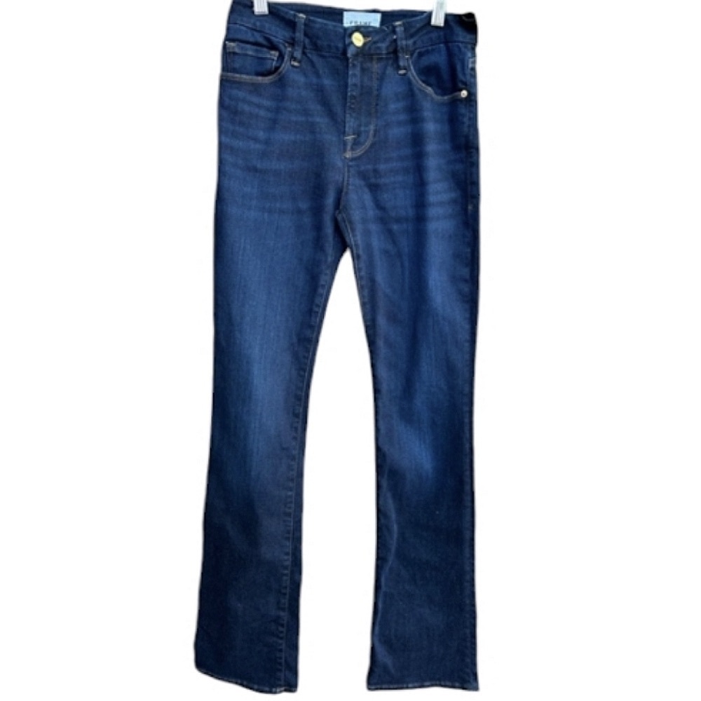 Frame Denim 26 Le Mini Bootcut Dark Indigo Bootcut Jeans